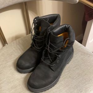 Black Timberland Boots